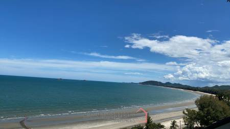Absolute Beachfront 2 Bed Condo For Sale in Khao Takiap