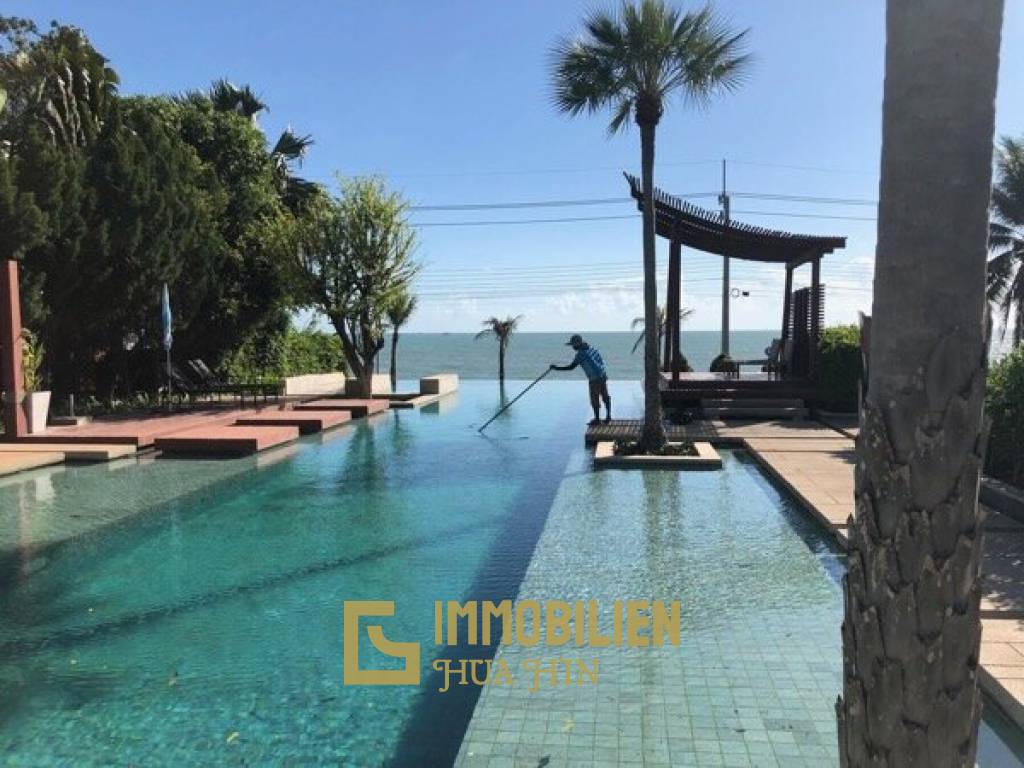 Pranaluxe beach front boutique pool villa with seaview for sale