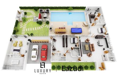 Modern Quality 5 Bed Pool Villa At Mali Residence