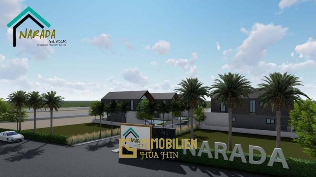 New Modern 3 Bed Pool Villa Project Narada - Paknampran/ Pranburi Close To Beach