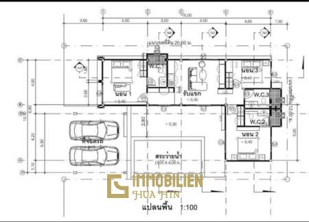 Großartige Mietinvestition: Moderne 3 Schlafzimmer Pool Villa