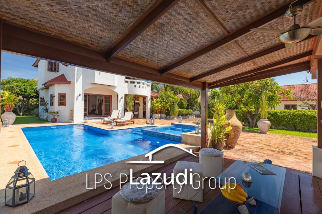 City Center 6 Bedroom Private Pool Villa For Sale on 1 Rai Land