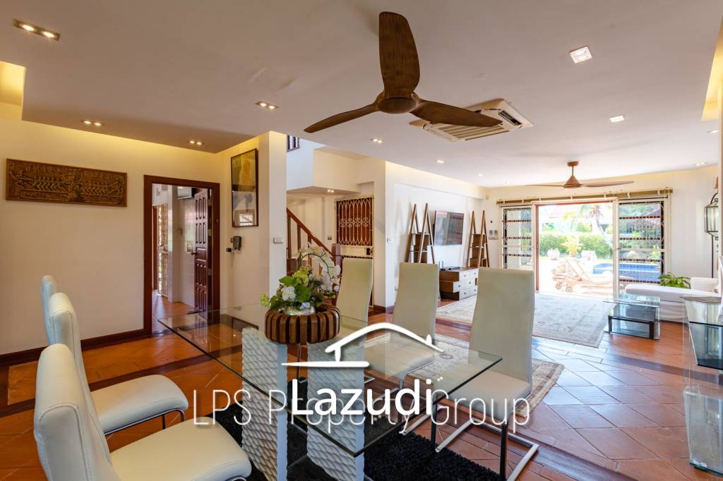 City Center 6 Bedroom Private Pool Villa For Sale on 1 Rai Land