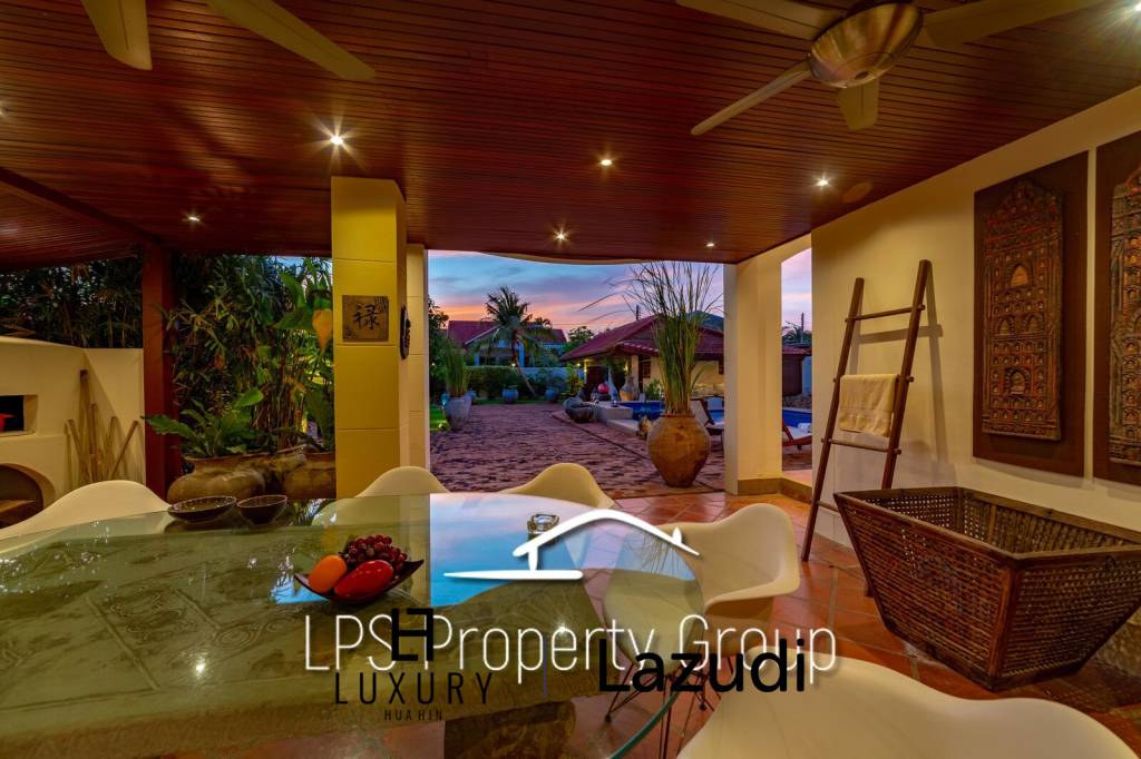 City Center 6 Bedroom Private Pool Villa For Sale on 1 Rai Land