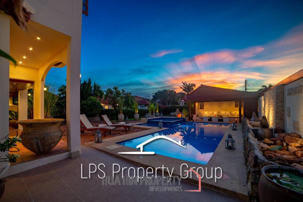 City Center 6 Bedroom Private Pool Villa For Sale on 1 Rai Land