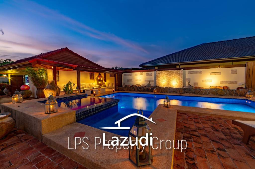 City Center 6 Bedroom Private Pool Villa For Sale on 1 Rai Land