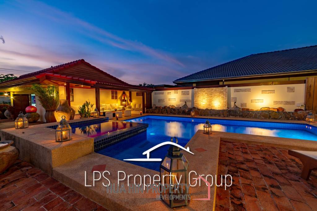 City Center 6 Bedroom Private Pool Villa For Sale on 1 Rai Land