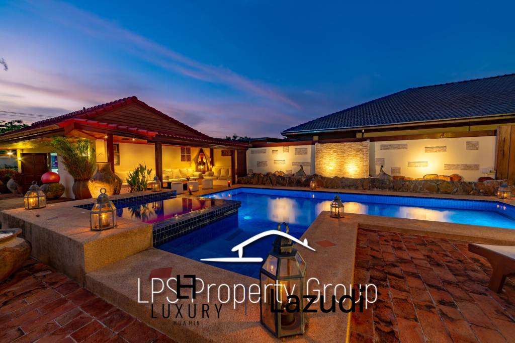 City Center 6 Bedroom Private Pool Villa For Sale on 1 Rai Land