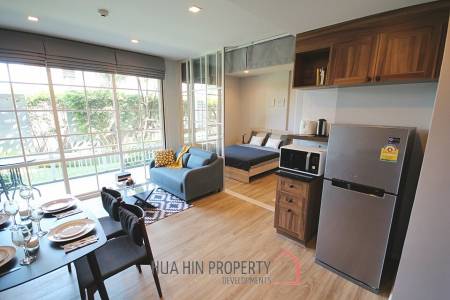 Ground Floor One Bedroom Condo With Garden View For Sale