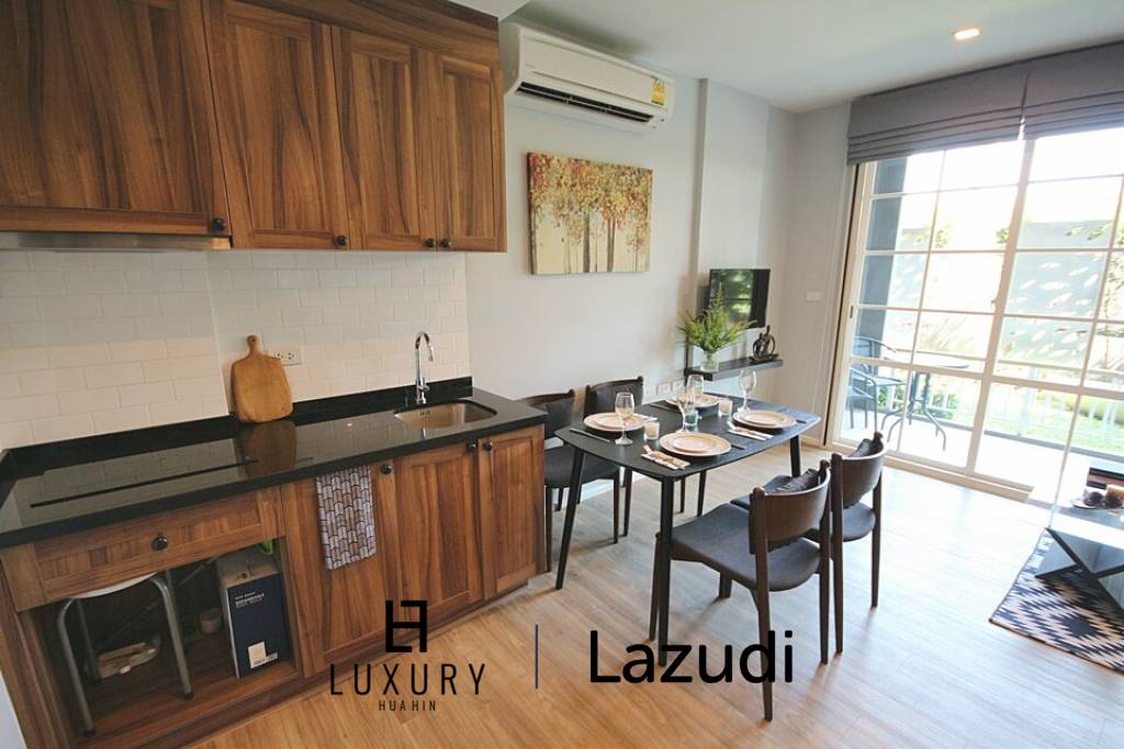 Ground Floor One Bedroom Condo With Garden View For Sale