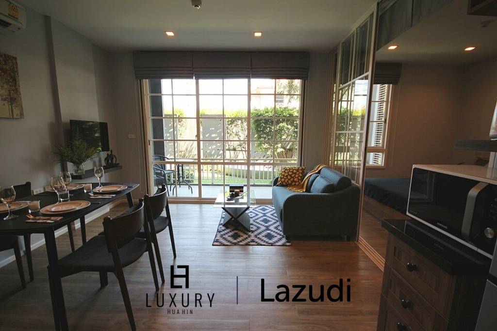 Ground Floor One Bedroom Condo With Garden View For Sale