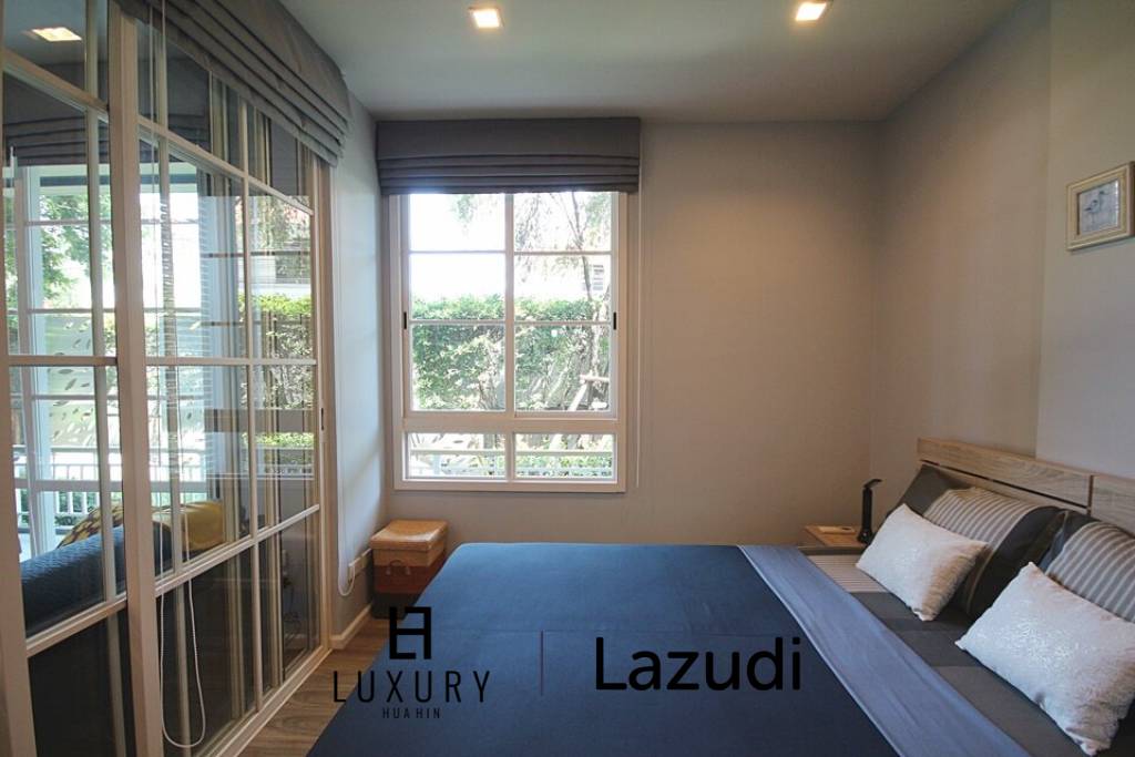 Ground Floor One Bedroom Condo With Garden View For Sale