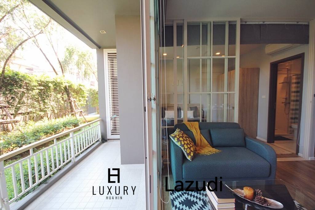 Ground Floor One Bedroom Condo With Garden View For Sale