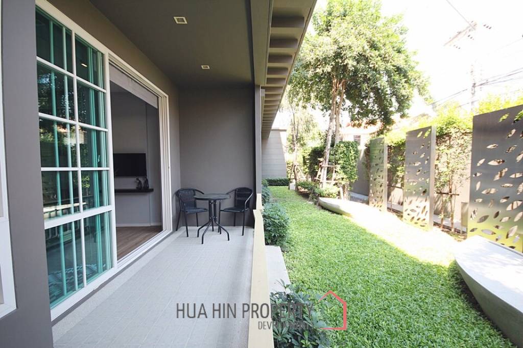 Ground Floor One Bedroom Condo With Garden View For Sale