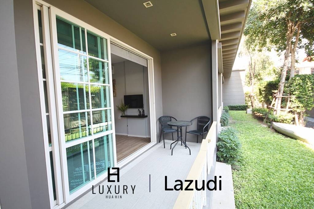 Ground Floor One Bedroom Condo With Garden View For Sale