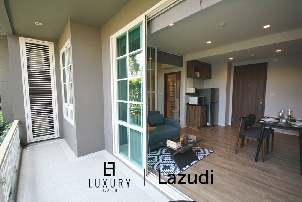 Ground Floor One Bedroom Condo With Garden View For Sale