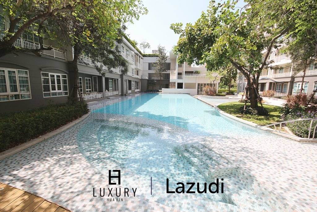 Ground Floor One Bedroom Condo With Garden View For Sale