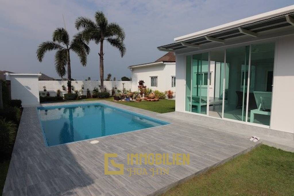 Three Bed Pool Villa For Sale in Khao Tao Pak Nam Pran