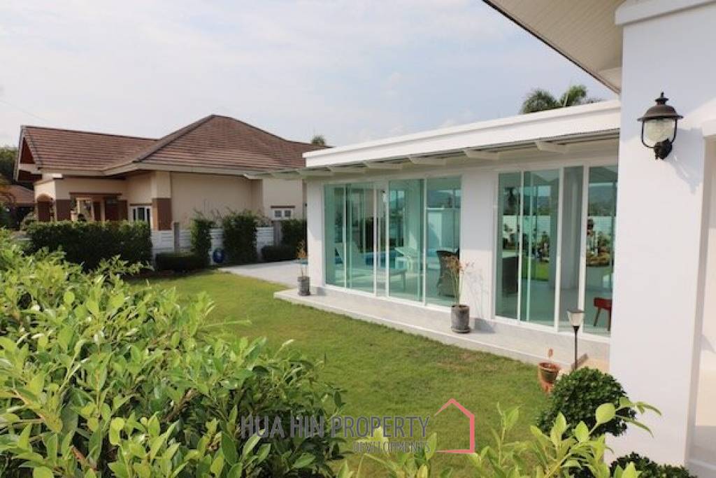 Three Bed Pool Villa For Sale in Khao Tao Pak Nam Pran