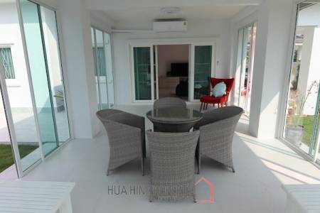 Three Bed Pool Villa For Sale in Khao Tao Pak Nam Pran