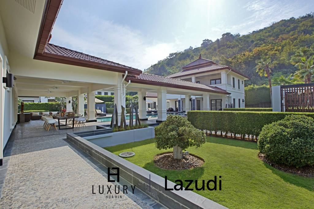 BelVida Estates:
Exklusive, luxuriöse Villa mit 6 Schlafzimmern und tropischem Pool