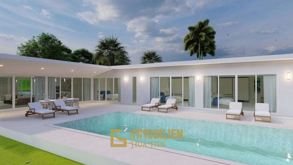 New Development - Modern Pool Villas on Palm Hill Golf Course