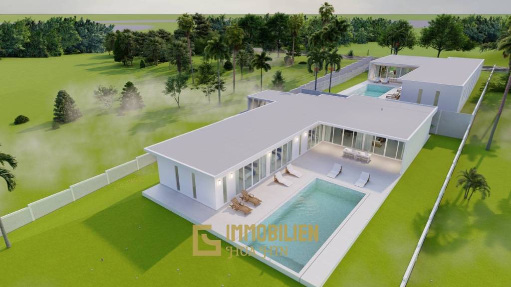 Neues Bauprojekt - moderne Pool Villen am Palm Hill Golfplatz