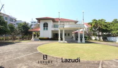 Land with a 2 Storey Villa, 50 metres from Beach - Central Hua Hin