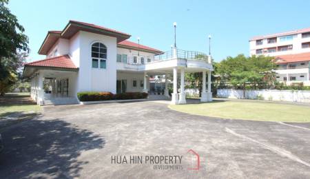 Land with a 2 Storey Villa, 50 metres from Beach - Central Hua Hin
