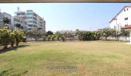 Land with a 2 Storey Villa, 50 metres from Beach - Central Hua Hin