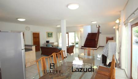 Land with a 2 Storey Villa, 50 metres from Beach - Central Hua Hin