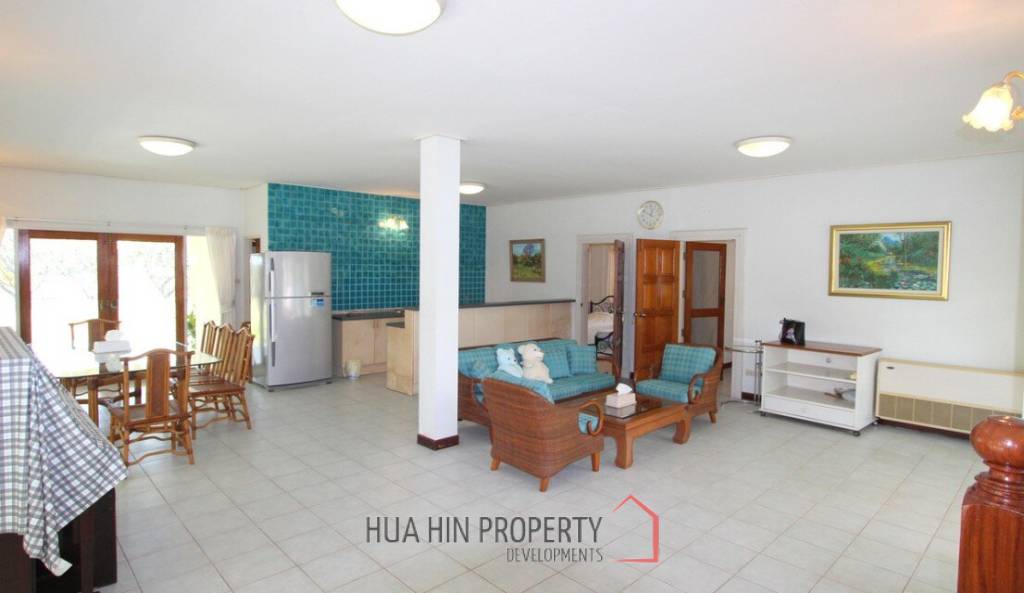 Land with a 2 Storey Villa, 50 metres from Beach - Central Hua Hin