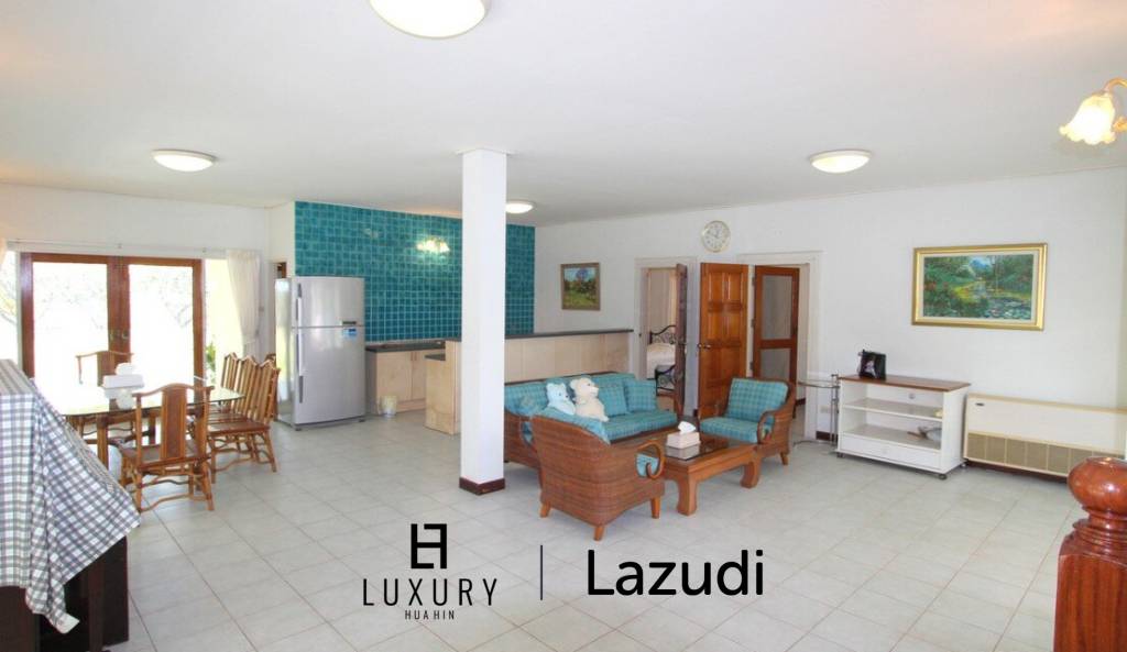 Land with a 2 Storey Villa, 50 metres from Beach - Central Hua Hin