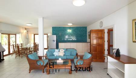 Land with a 2 Storey Villa, 50 metres from Beach - Central Hua Hin