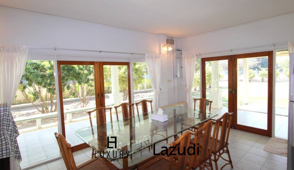 Land with a 2 Storey Villa, 50 metres from Beach - Central Hua Hin