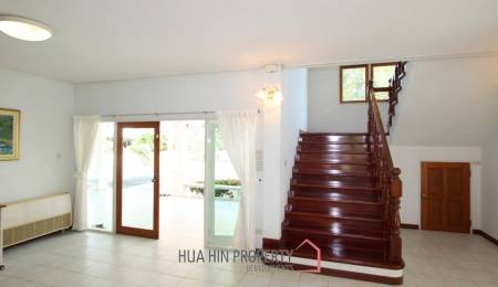 Land with a 2 Storey Villa, 50 metres from Beach - Central Hua Hin