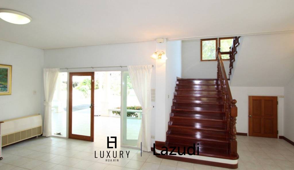 Land with a 2 Storey Villa, 50 metres from Beach - Central Hua Hin