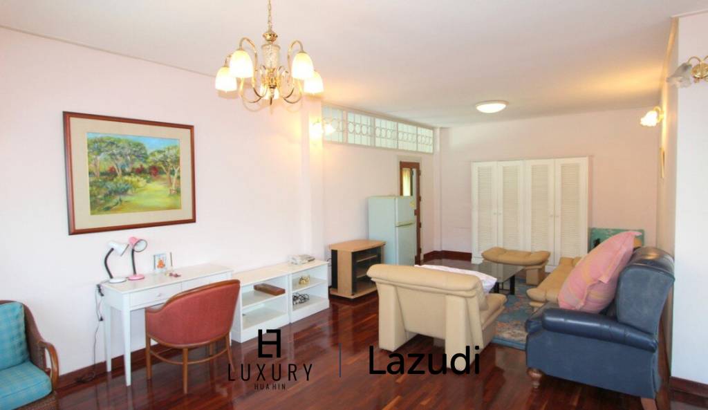 Land with a 2 Storey Villa, 50 metres from Beach - Central Hua Hin