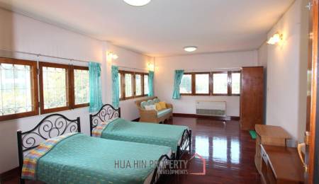 Land with a 2 Storey Villa, 50 metres from Beach - Central Hua Hin