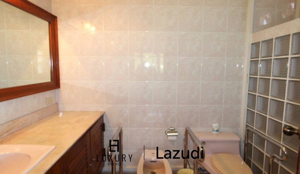 Land with a 2 Storey Villa, 50 metres from Beach - Central Hua Hin