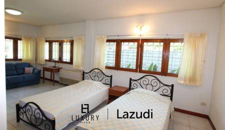 Land with a 2 Storey Villa, 50 metres from Beach - Central Hua Hin