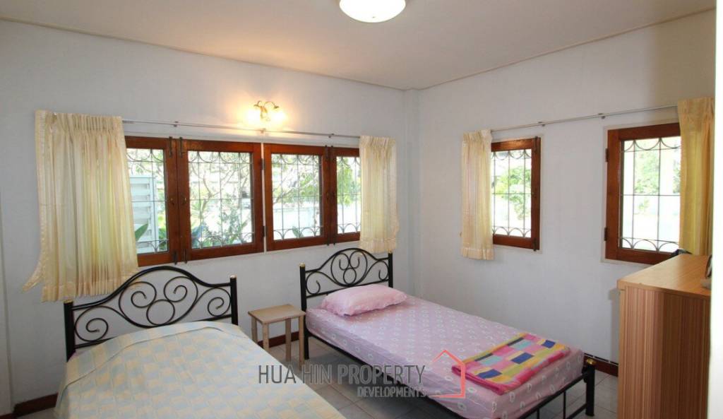 Land with a 2 Storey Villa, 50 metres from Beach - Central Hua Hin