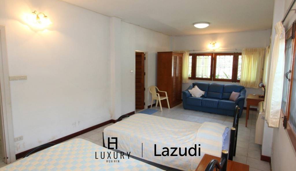 Land with a 2 Storey Villa, 50 metres from Beach - Central Hua Hin