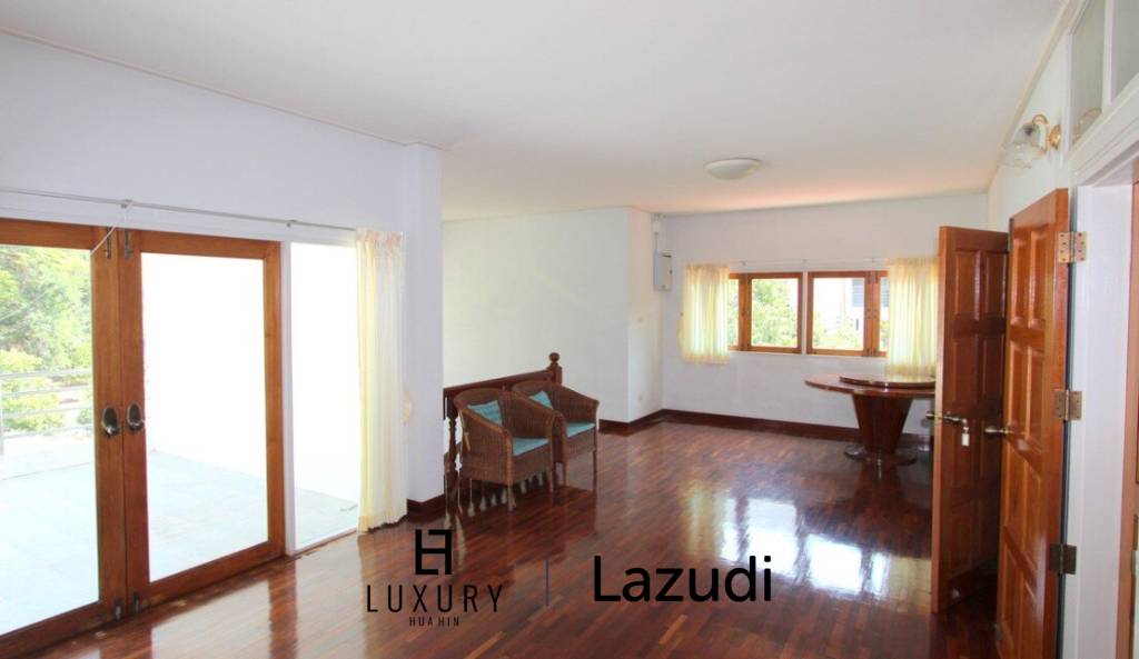 Land with a 2 Storey Villa, 50 metres from Beach - Central Hua Hin