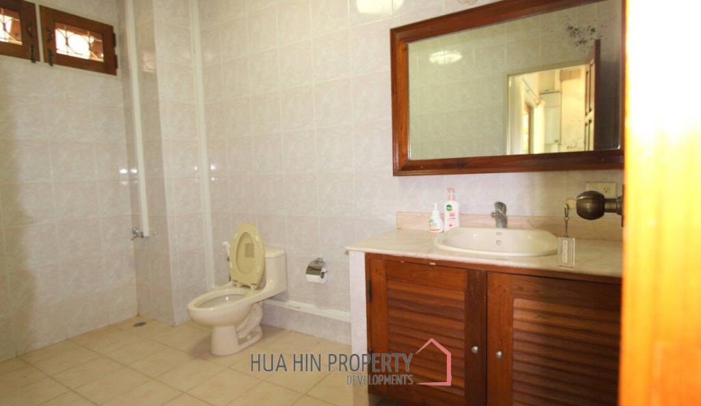 Land with a 2 Storey Villa, 50 metres from Beach - Central Hua Hin
