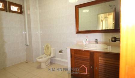 Land with a 2 Storey Villa, 50 metres from Beach - Central Hua Hin