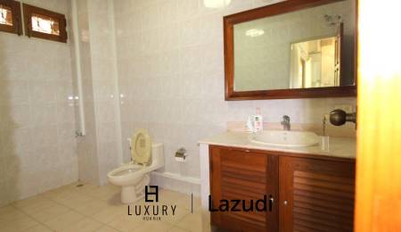 Land with a 2 Storey Villa, 50 metres from Beach - Central Hua Hin