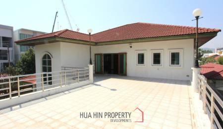 Land with a 2 Storey Villa, 50 metres from Beach - Central Hua Hin