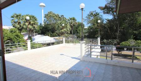 Land with a 2 Storey Villa, 50 metres from Beach - Central Hua Hin