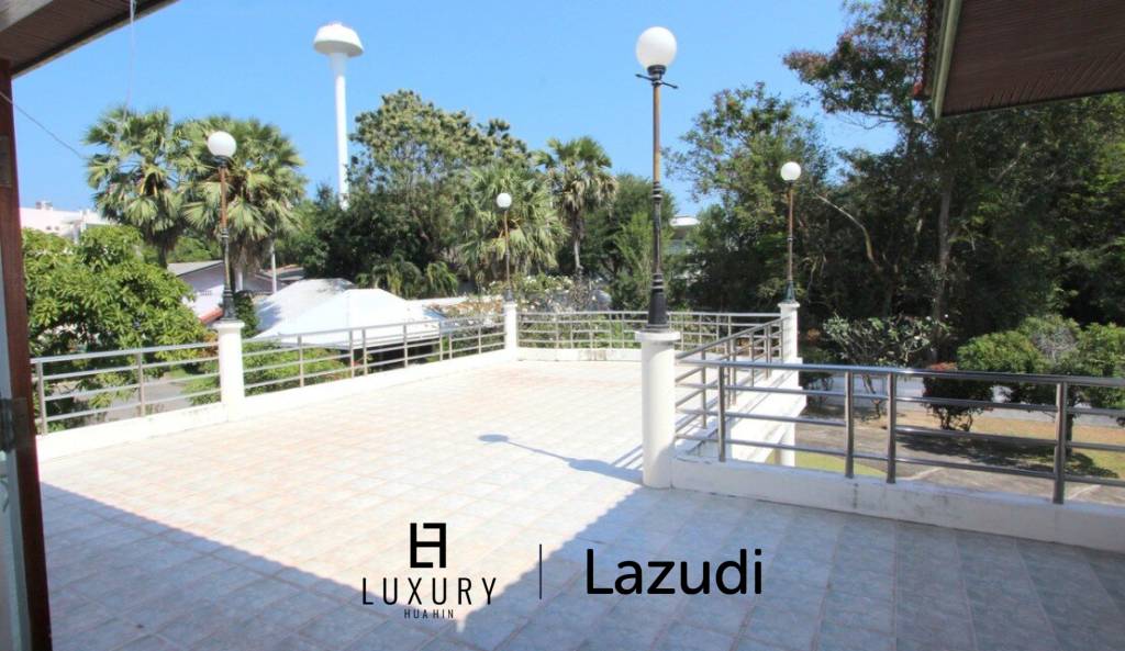 Land with a 2 Storey Villa, 50 metres from Beach - Central Hua Hin